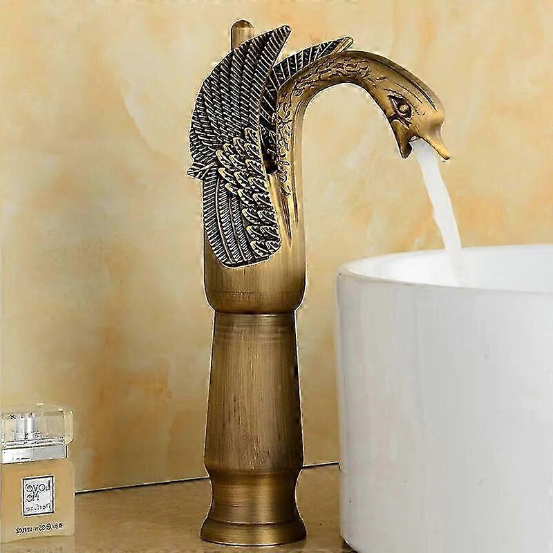 Golden Swan Busevask Blandekran for installasjon av varmt- og kaldtvannsdekk Messingkran