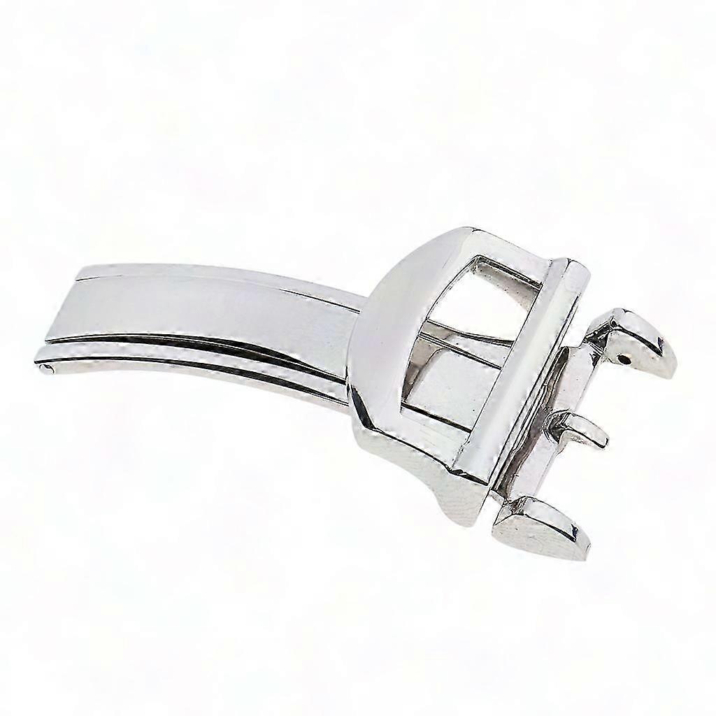 16mm Stainless Steel Deployment Clasp Folding Buckle For