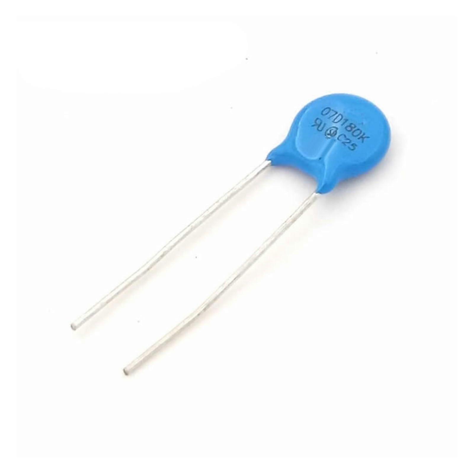 07D220K 22V Piezoresistor Varistor 100 Pieces Bulk Pack for Circuit Protection and Voltage Regulation