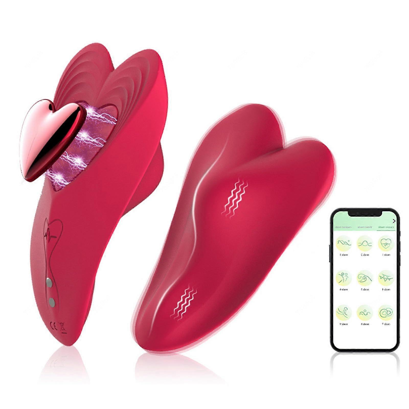 App Controlled Vibrator for Couples, 10 Vibration Modes, Waterproof USB Rechargeable