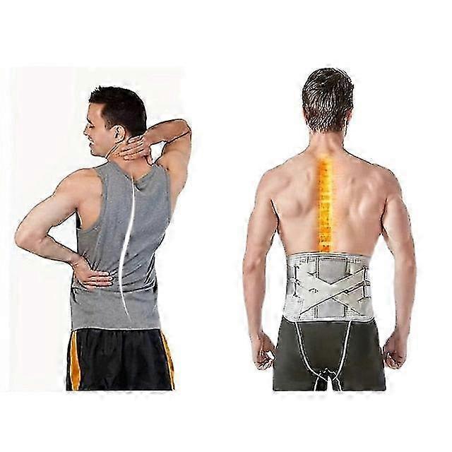 Back Support Brace For Herniated Discs & Sciatica - Unisex, Designed for Enhanced Comfort and Stability in 1 Piece