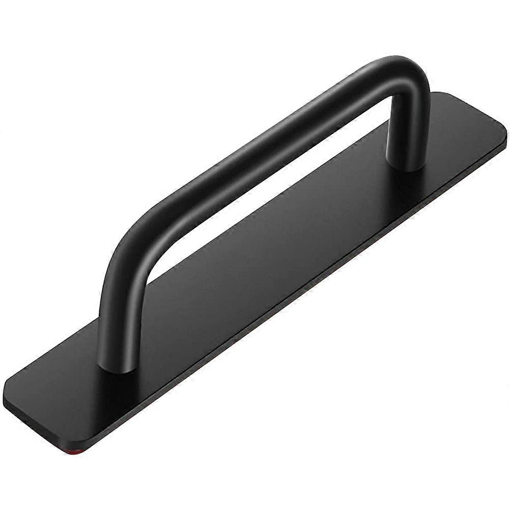 Metal Pull Handle Multipurpose for Cabinet Modern Style Black 18X3.6CM 1Pack