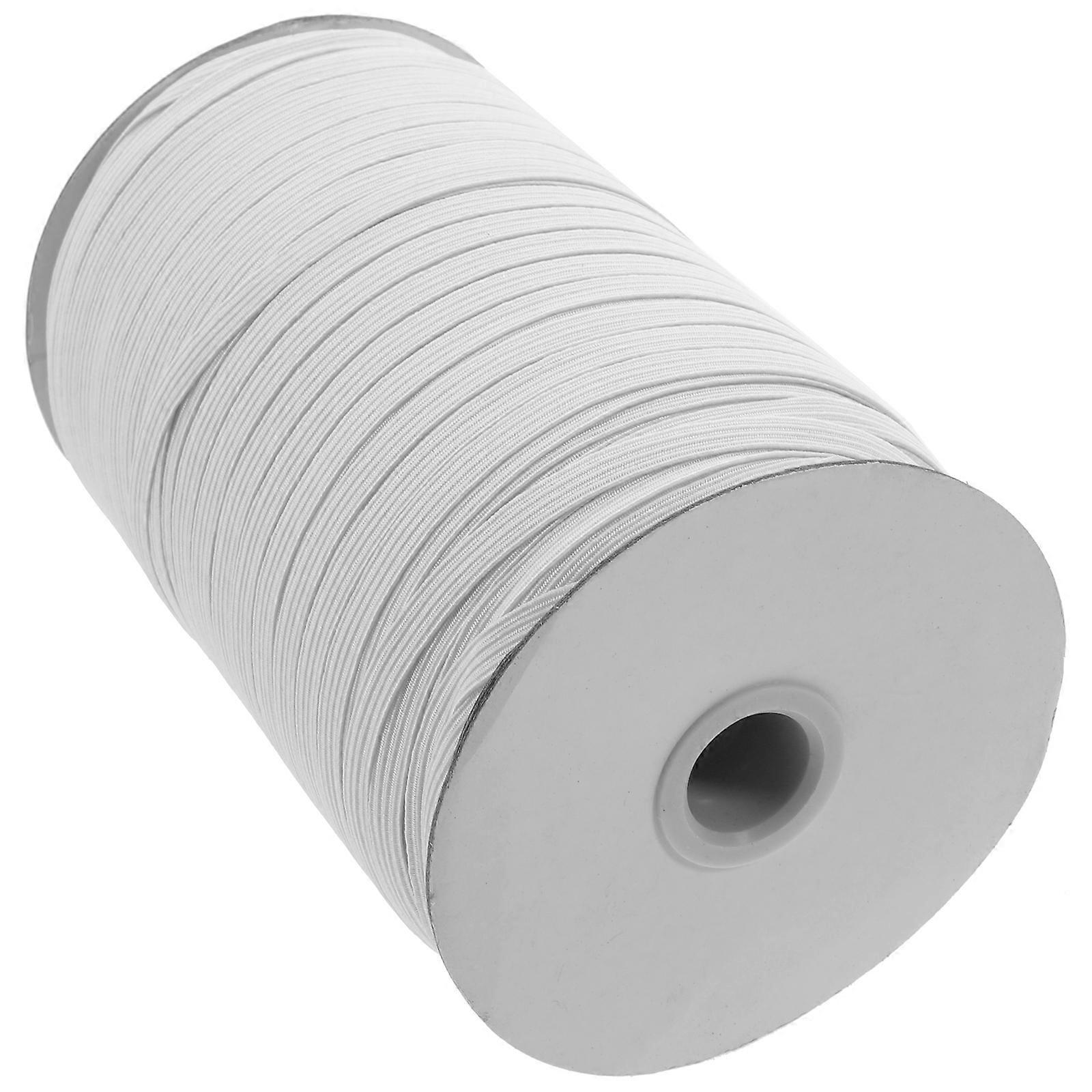 Braided Elastic Band for Sewing DIY Projects High Elasticity Cord for Mask Making, Packaging & Crafting