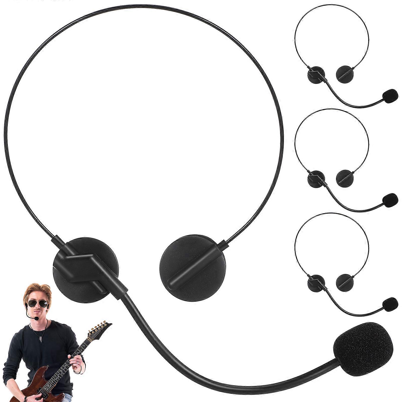 Cosplay Props Microphone Shape Fake Headphones For Masquerade Balls 6Pcs