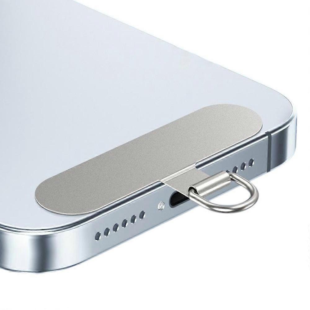 Stainless Steel Metal Phone Tether Tabs for Phone Cases, Lanyard Patch Ultra Thin Design