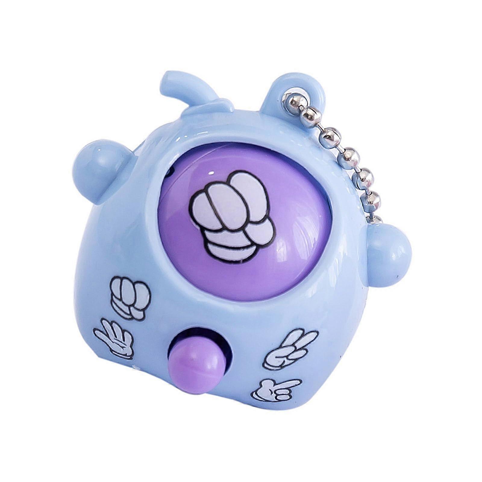 Creative Rock Paper Scissor Surprise Eggs Toy Random Colour Fun Toy for Children and Adults Novelty Keychain Toy Exercises Ref: 3312