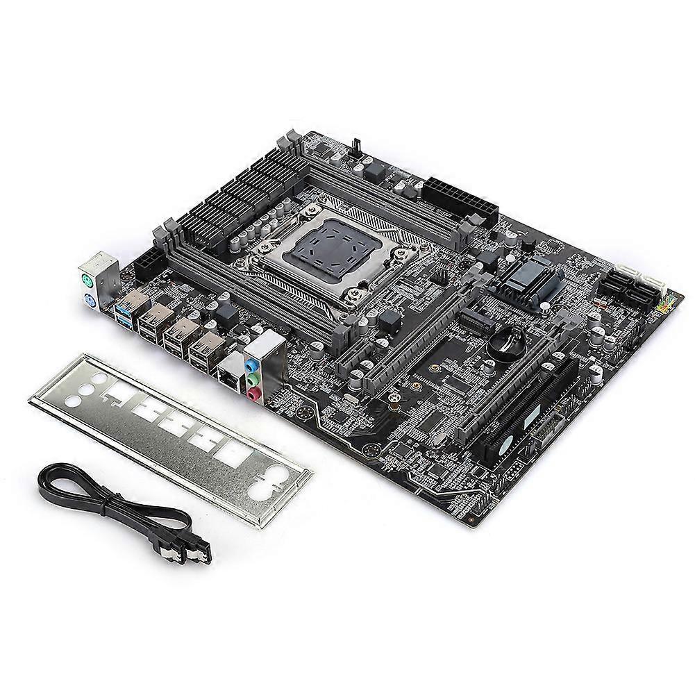 Desktop PC Motherboard 2011 Pin Computer Accessory Dual USB3.0 Interface for M.2 E5-2680v2 I7