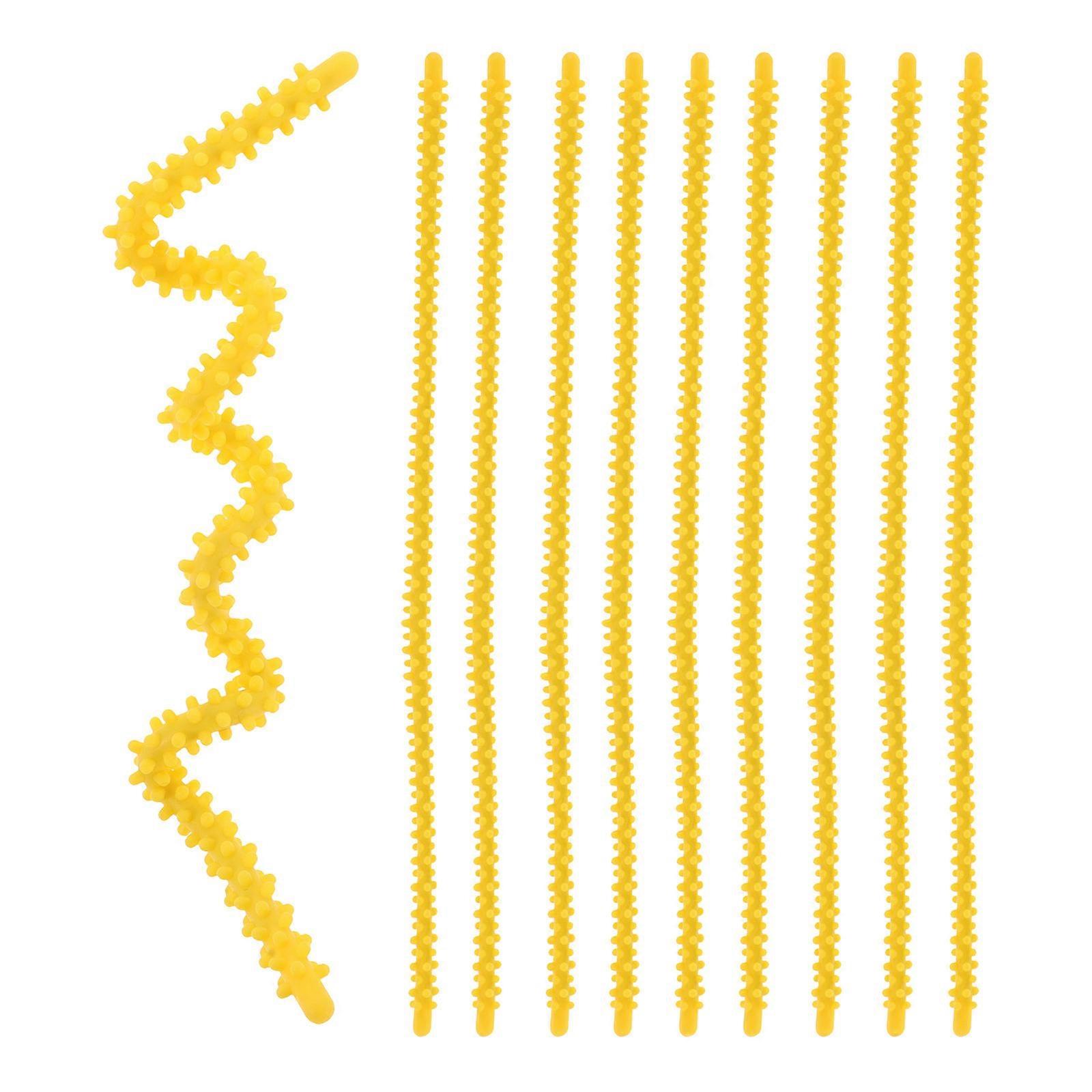 10pcs Spiral Hair Perm Rods Durable Wavy Curling Rollers Lightweight Safe Material for Long Hair Styling Easy to Use at Home or Salon