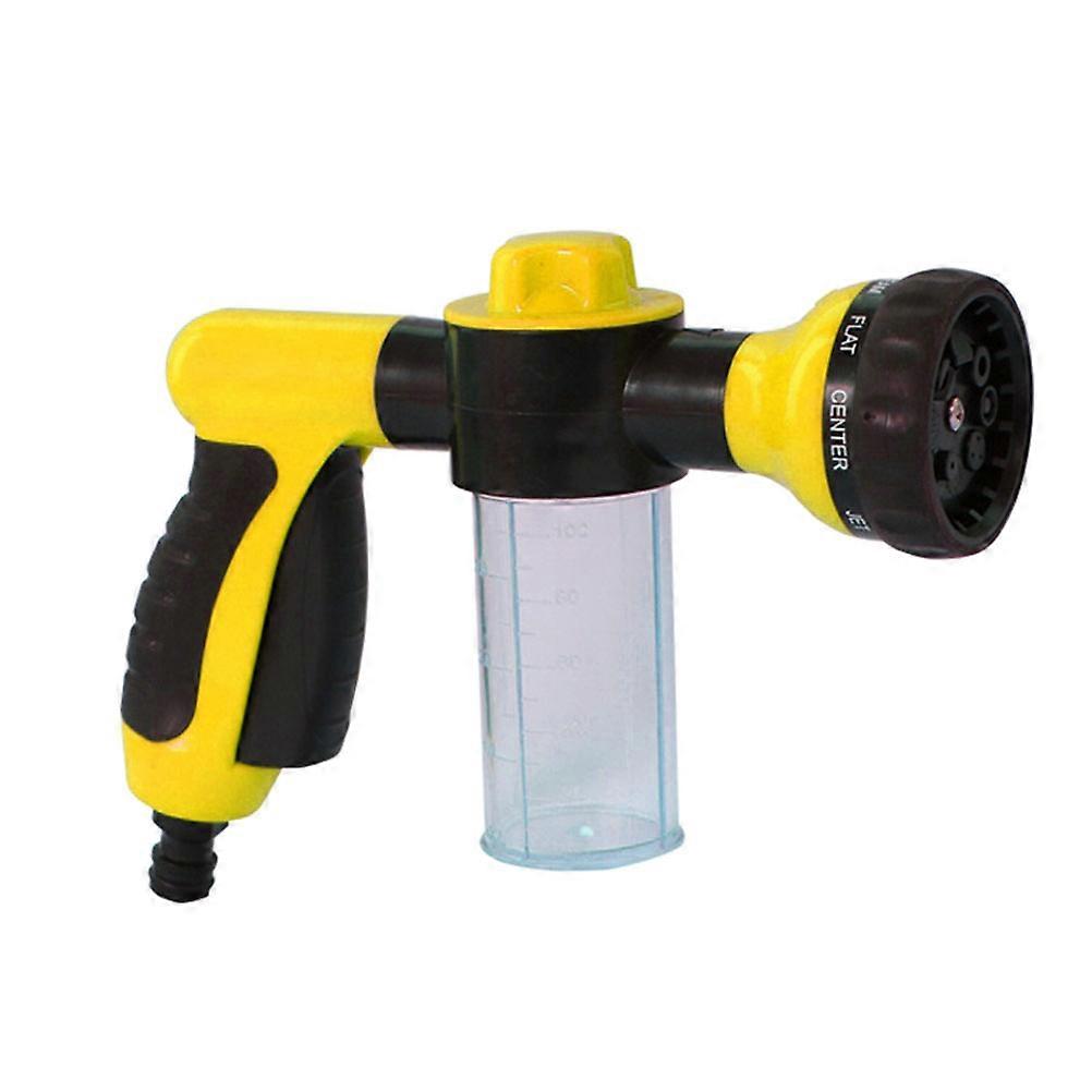 Water Gun Car Washing Flower and Grass Watering Abs Material Square Shape High Pressure 1Pcs