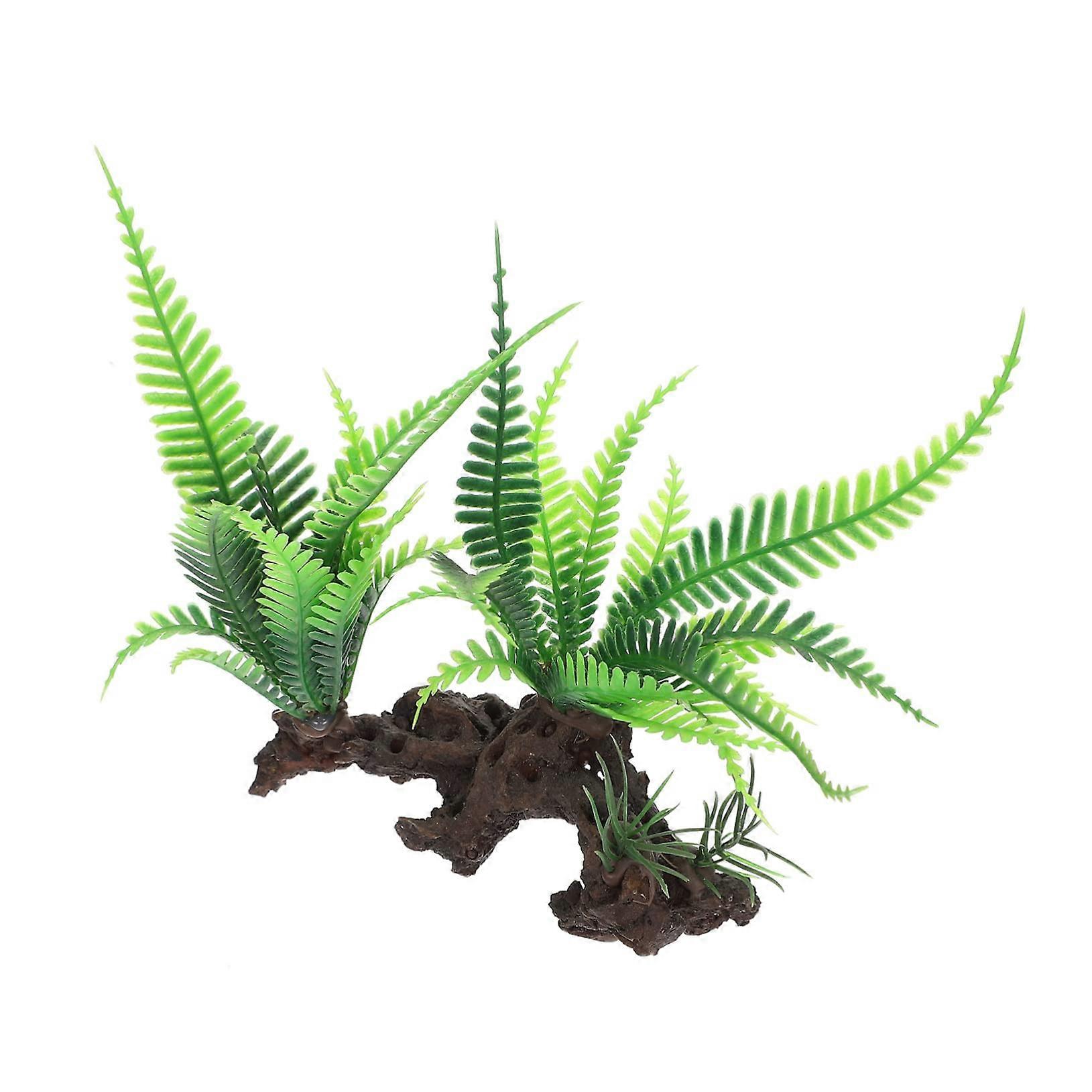 Aquarium landscaping aquatic plants artificial decor for tank setup
