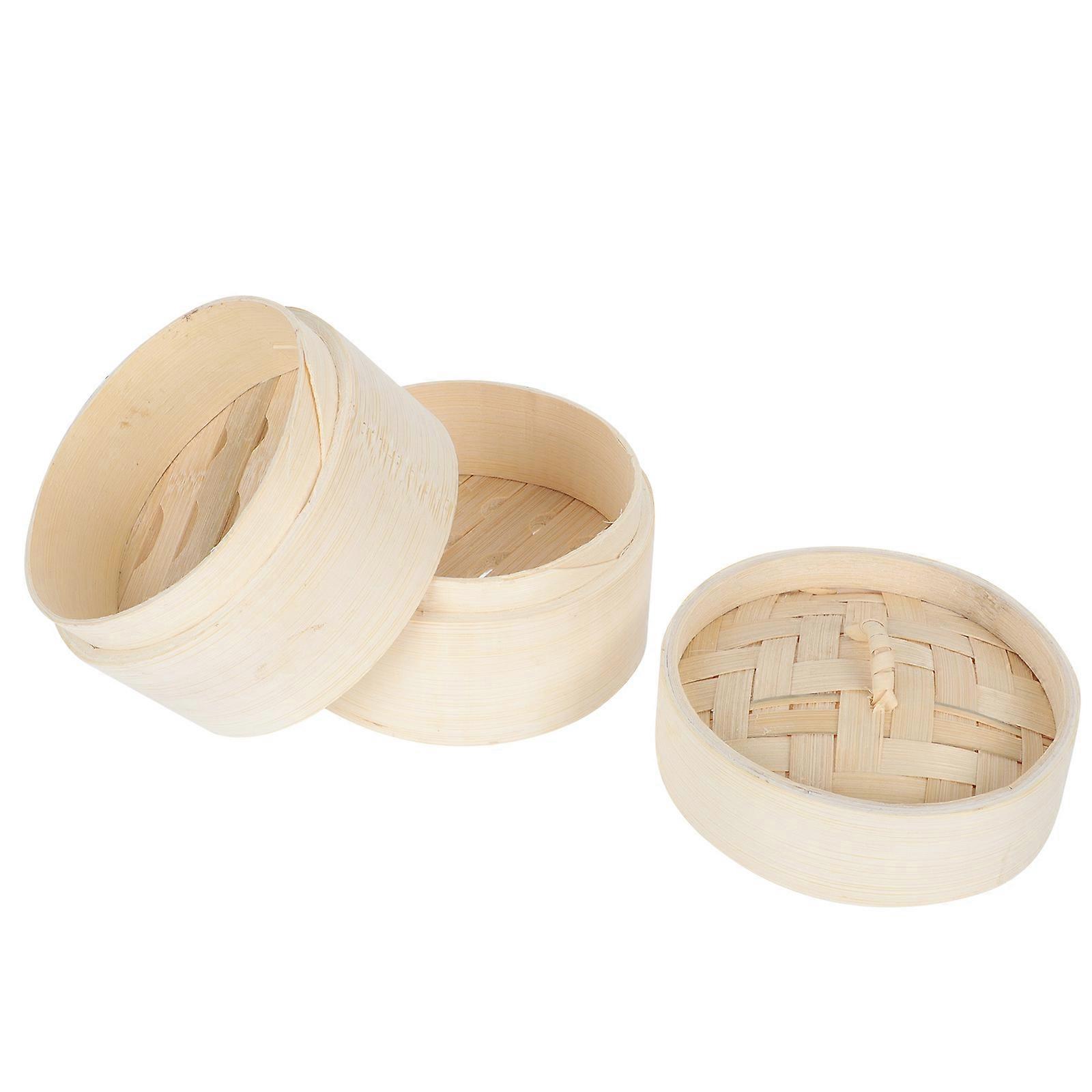 Creative Kitchen Steamer Made of Synthetic Material for Healthy Cooking Khaki Color Fits Most Kitchens 1 Set
