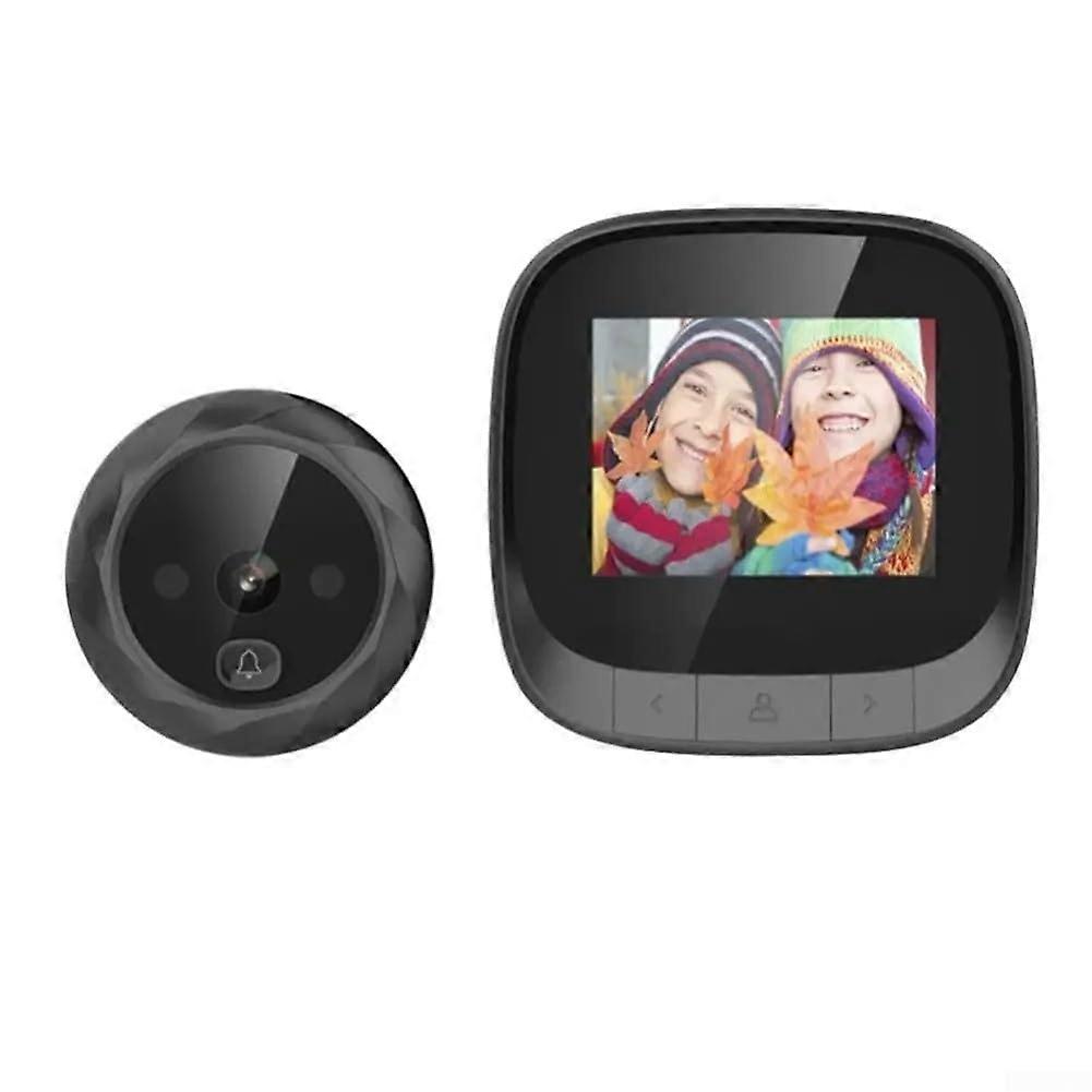 Vision Electronic Door Viewer Door Bell Digital Viewer Infrared Night Camera LCD Screen Wide Vision For Home Security