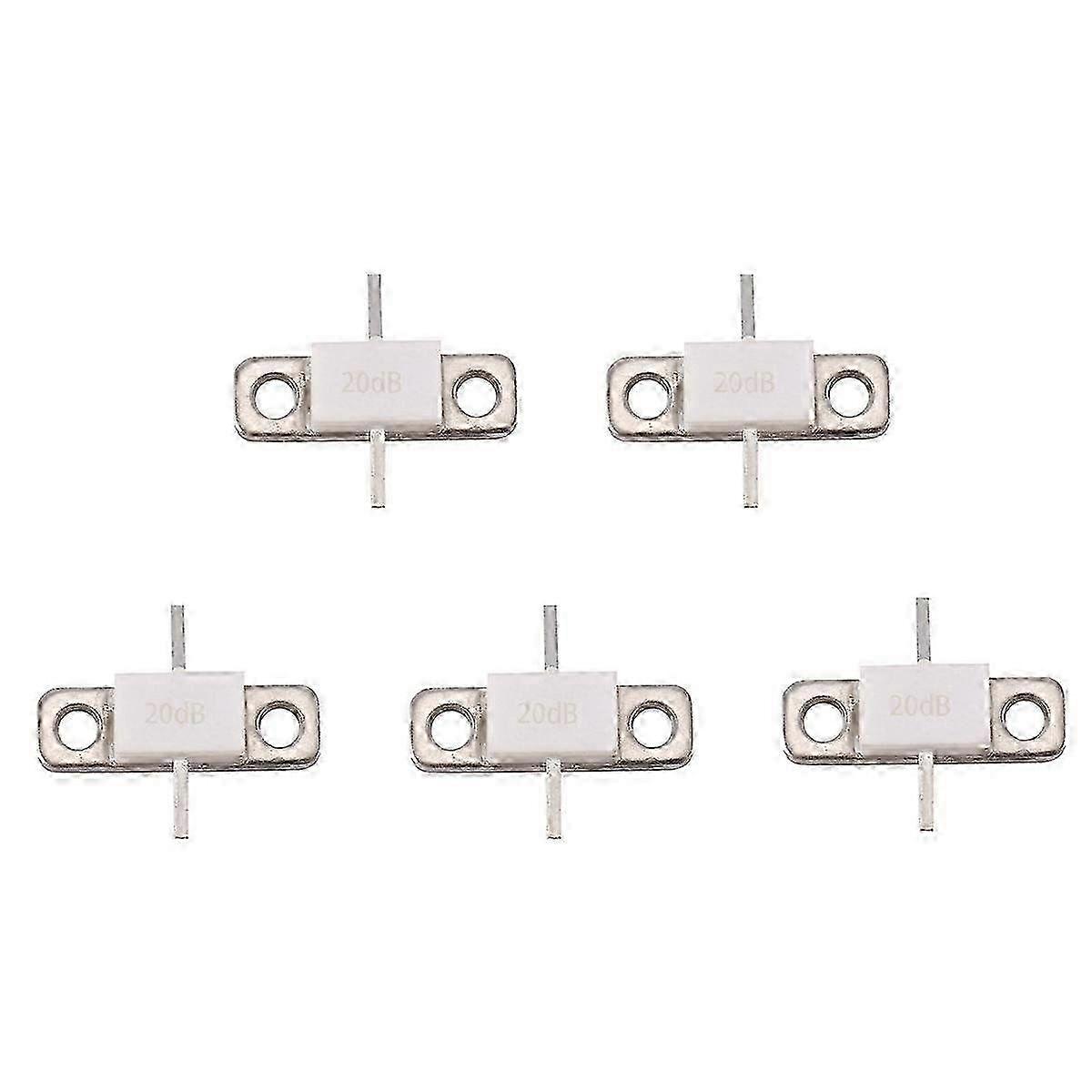 5X 20DB 100Watts ATTENUATORS FLANGED 100Watt 20Db RFP 100W 20DB 100WATTS DC-3.0 Ghz 50Ohms LOW VSWR_a hwy