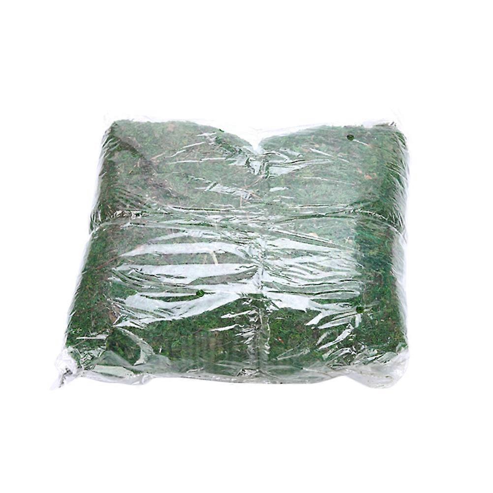Lifelike Artificial Moss for Making Model with Synthetic Material Green Color Perfect for DIY Mini Landscaping 0.5kg