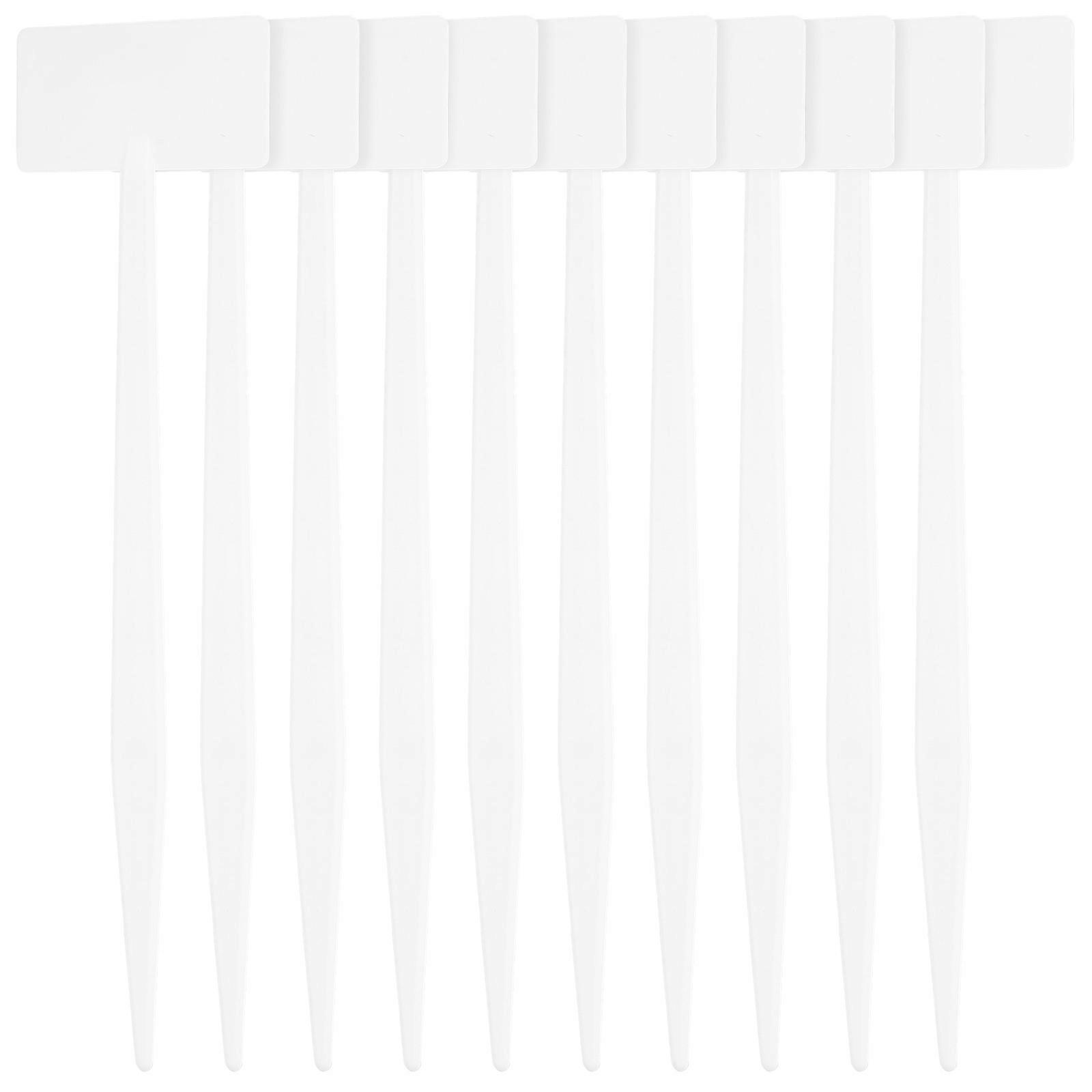 20pcs Durable Garden Markers with Replaceable Plant Labels for Herb Identification, Classroom Projects, and DIY Crafts