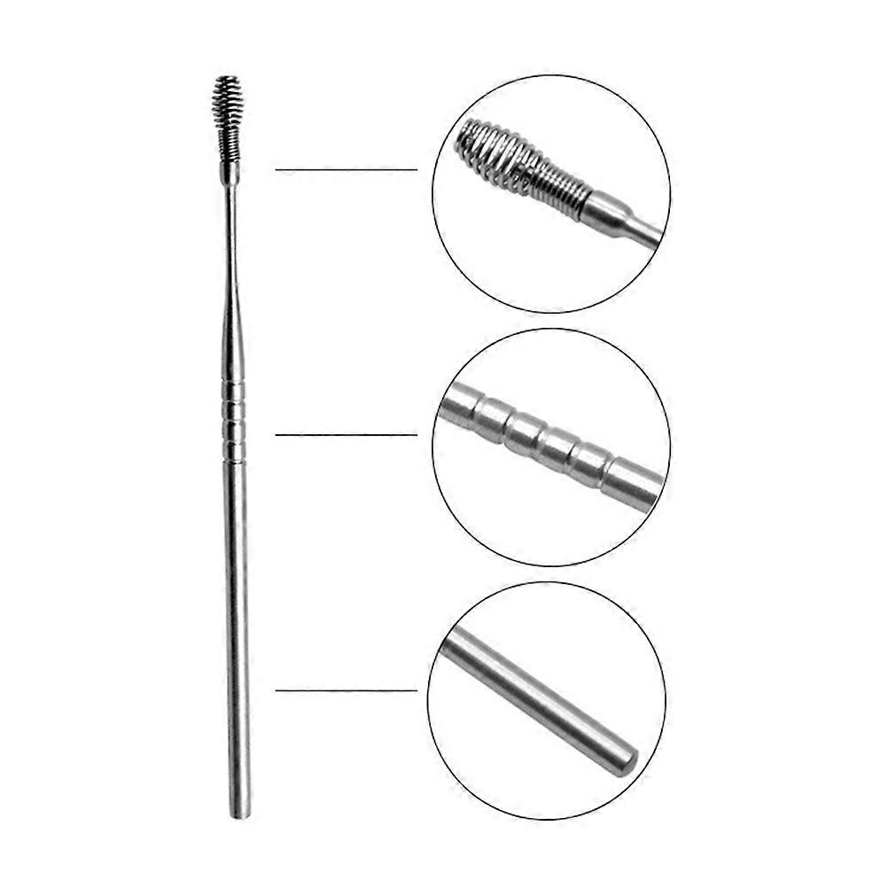 Ferramenta de Aço Inoxidável para Limpeza com Design de Resistência à Derrapagem 5pcs Prata