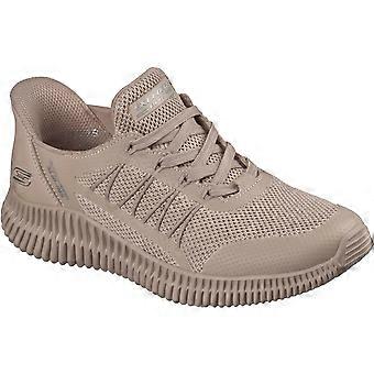 Skechers BOBS Geo Lite Divine Pace Women's Tan Trainers
