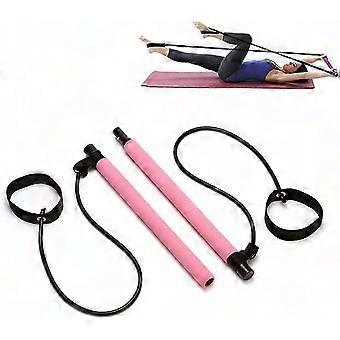 Multifunctional Pilates Stick for Yoga, Portable Home Fitness Bar for Weight Loss & Stretching