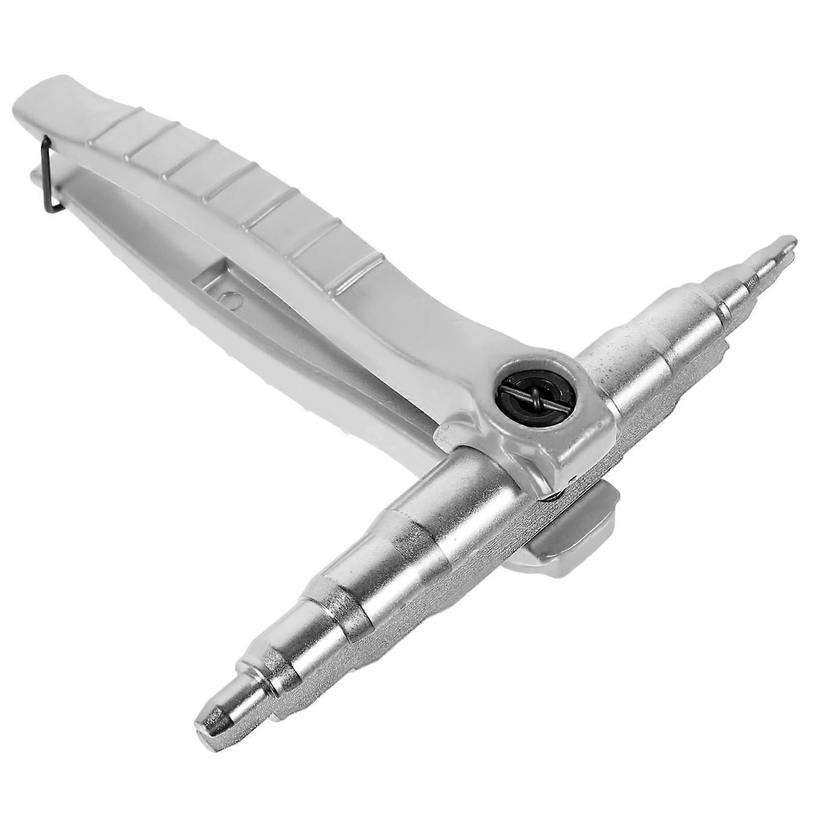 Manual pipe expander for air conditioning systems
Hand tool for expanding copper pipes
Ergonomic design
Suitable for pipe diameters