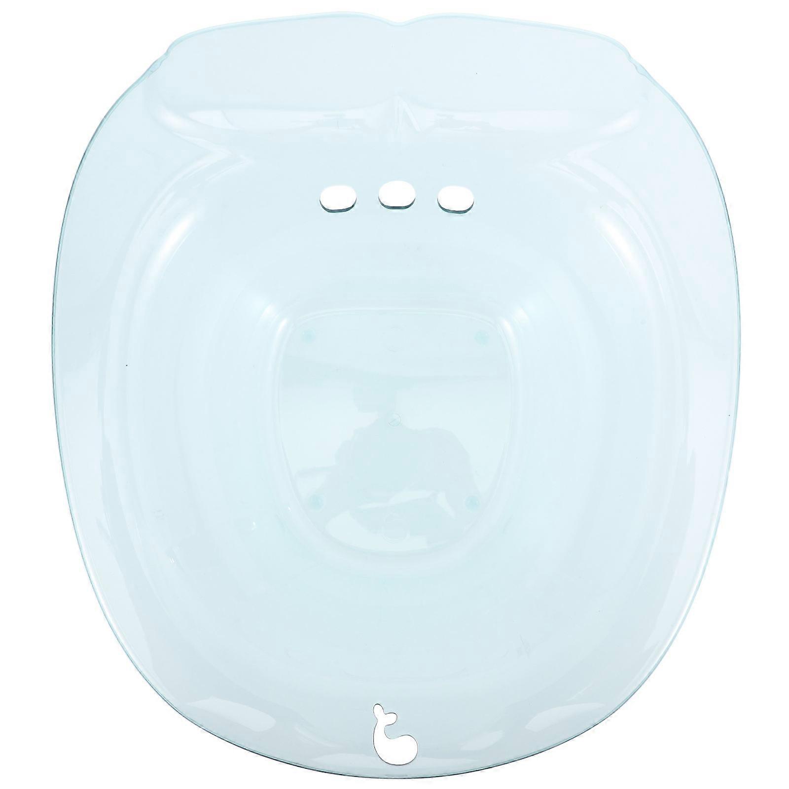 Pink Sitz Bath Basin for Home Use Thickened and Sturdy Design Perfect for Pregnant Women Elderly