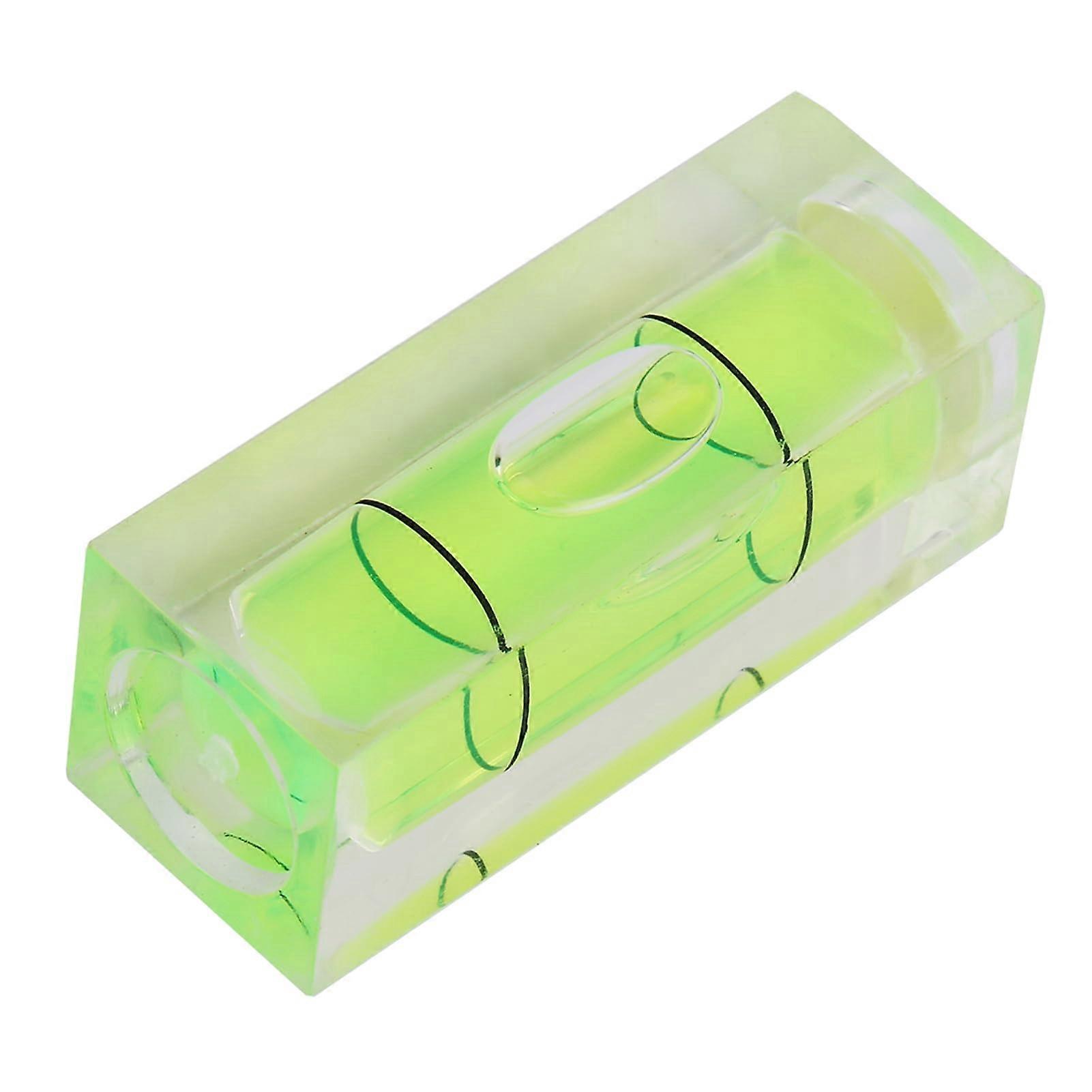 5 pieces 15 * 15 * 40 mm square mini spirit levels with hanging string for leveling, camera head, precision instruments