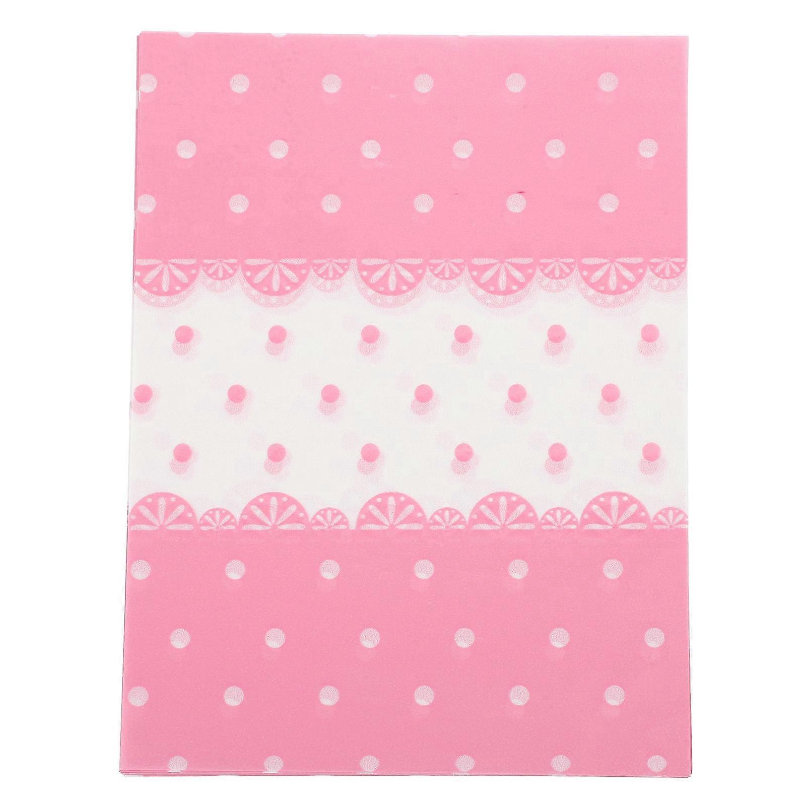 500pcs Red Sugar Packing Paper for Gift Wrapping Premium Quality