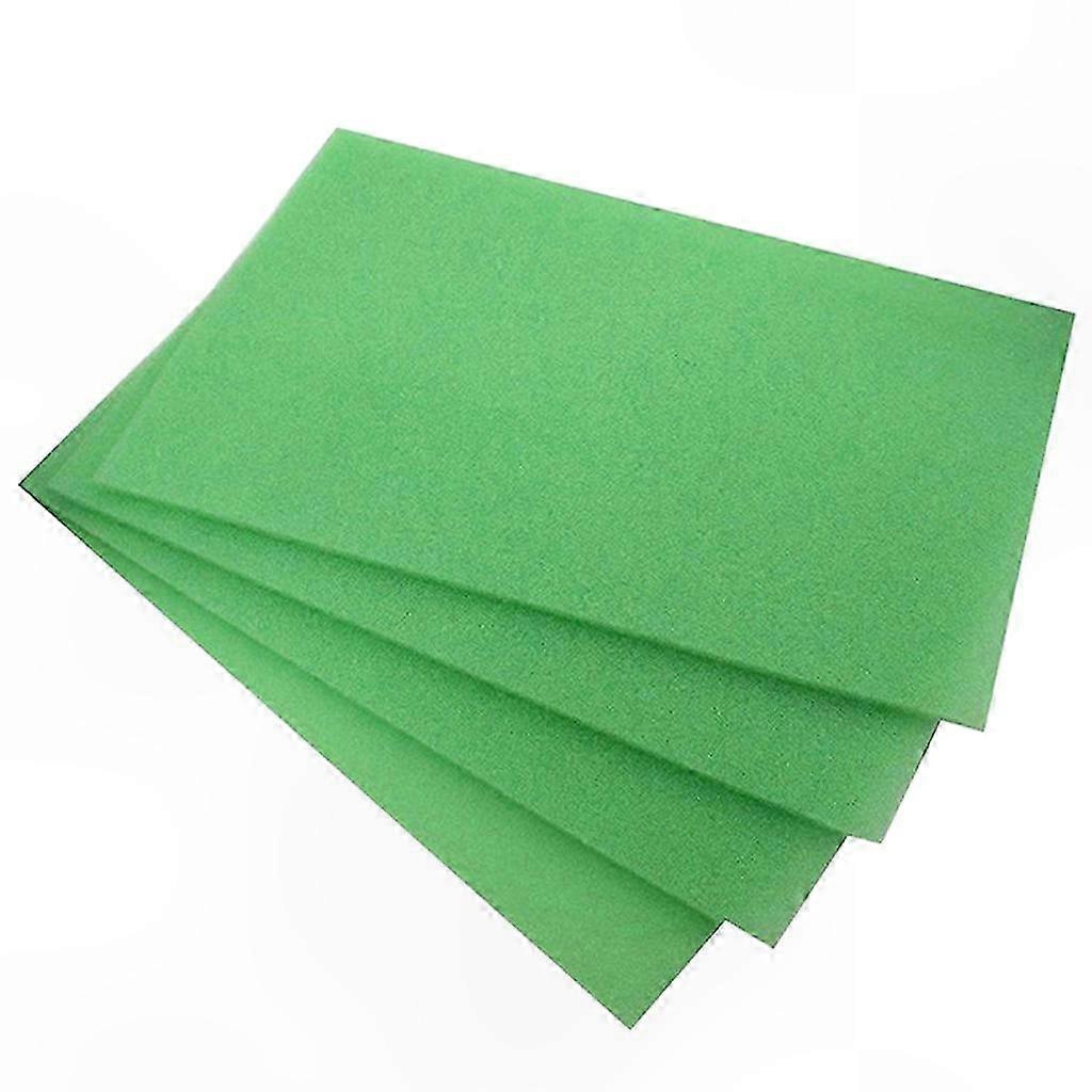 4pcs Refrigerator Drawer Filter Sponge Mildew Proof Fruit Vegetable Pad Liner
