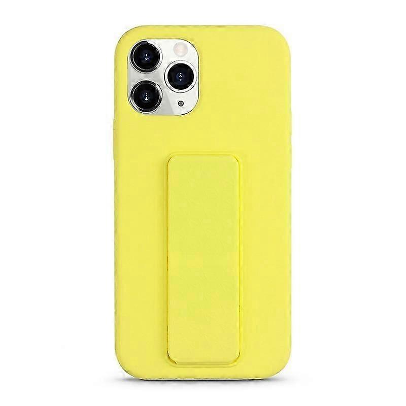 For iPhone 11 Pro Liquid Silicone Holder Phone Case