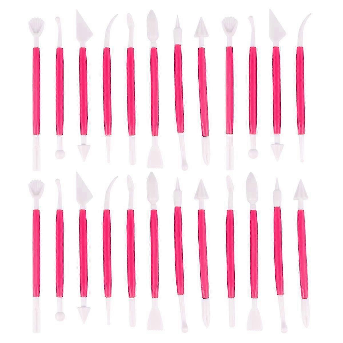 Modeling Tools Pottery Tool Set Cutting Beginners Rosy 3Sets