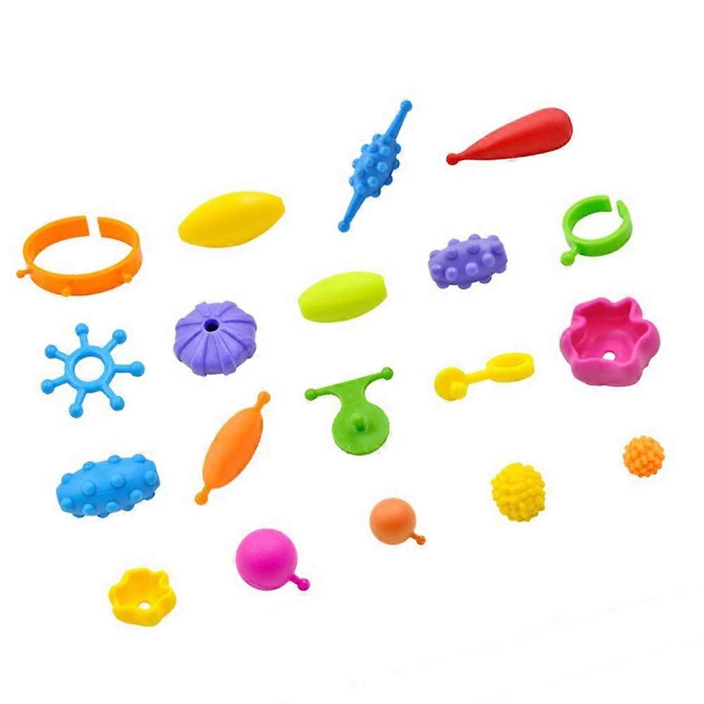 Educational Beads 165Pcs Assorted Color for Kids Creative Playtime with Endless Creativity