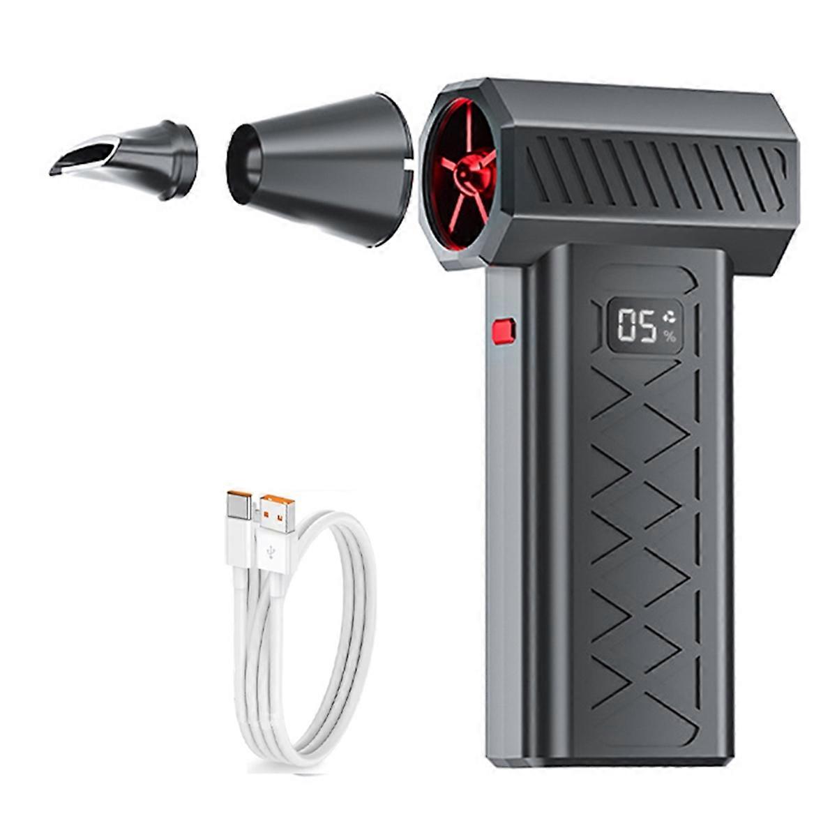 130000RPM High-Power Electric Air Duster 6-Gear Speed Portable B
