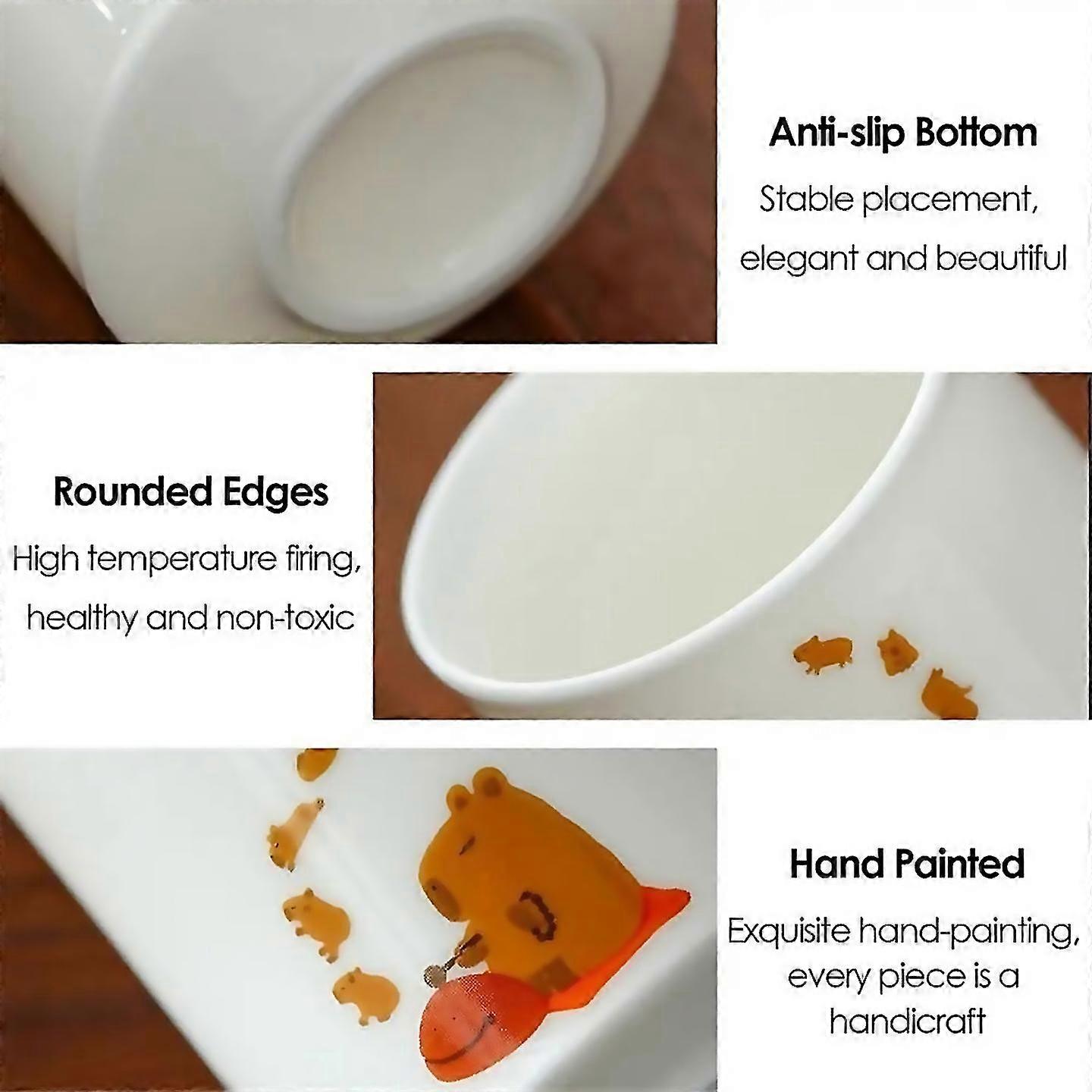 For Ceramic Coffee Cups Tea Cups In Transitional Style 2 Pcs Sturdy