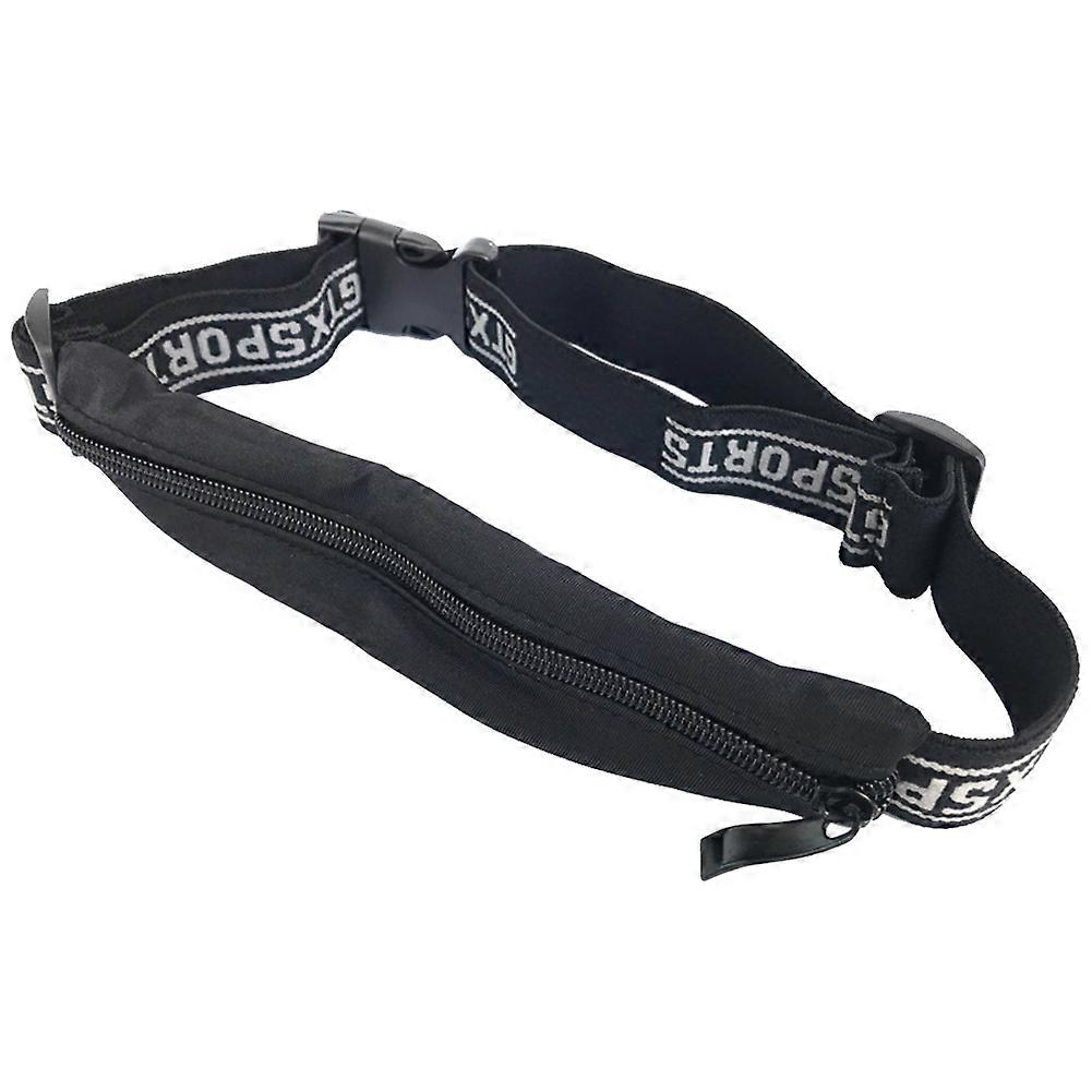 בחוץ ספורט ריצה נסיעות מותן תיק חגורת יוגה טלפון כסף כיס (שחור)