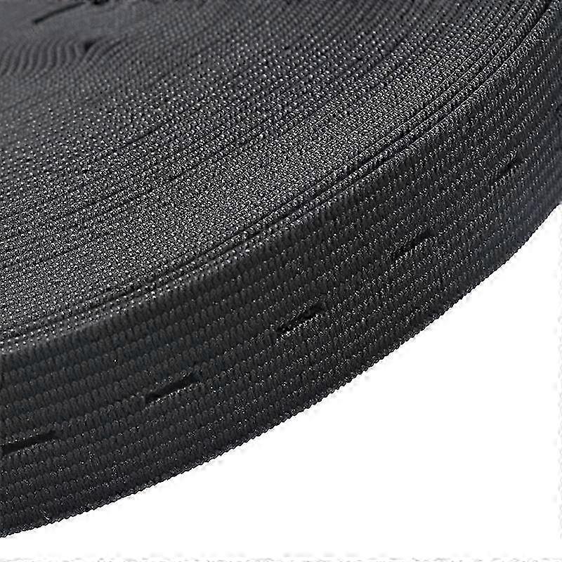 Stretch Elastic Waistband 5M with Button Holes for DIY Sewing Projects Fabric Craft