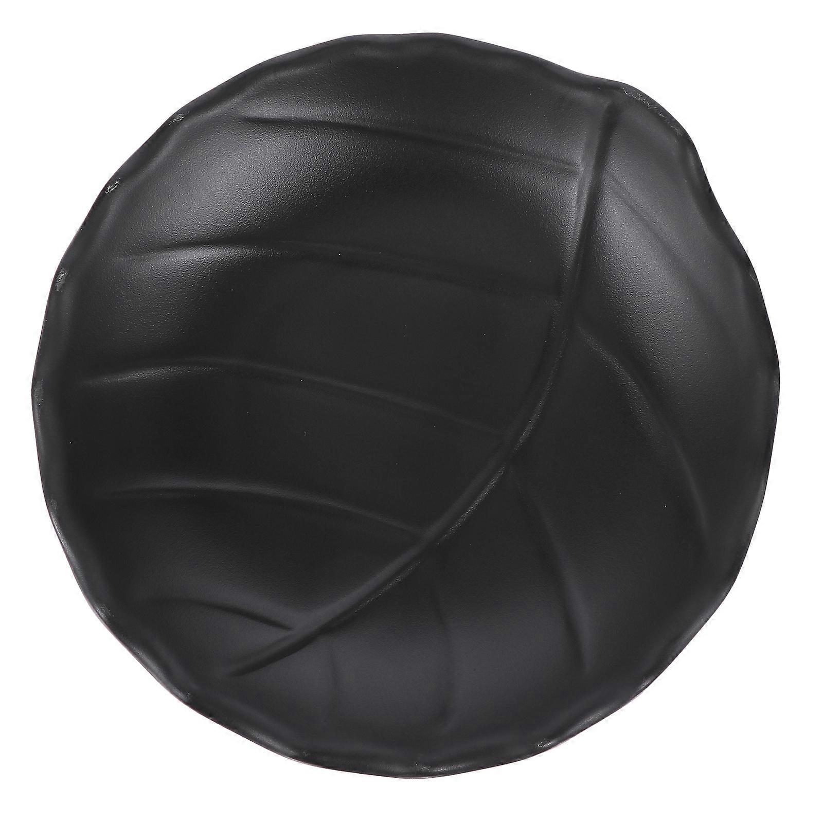 Fruit Serving Bowl Tableware for Western Food Store Black Presenting Sashimi 1Pack