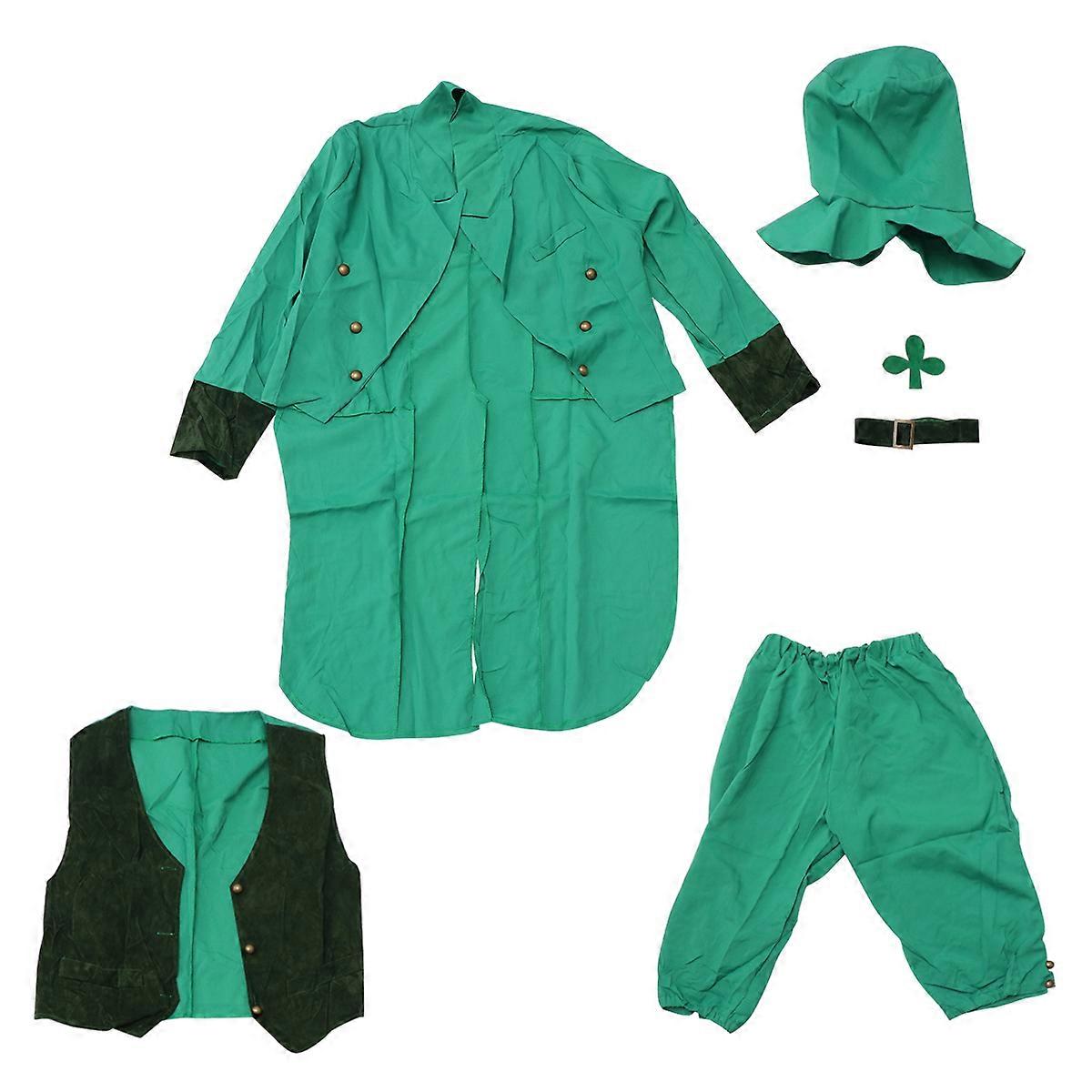 Patrick's Day Clothes XL Performance-Kleidung für Erwachsene für Cosplay 1 Set