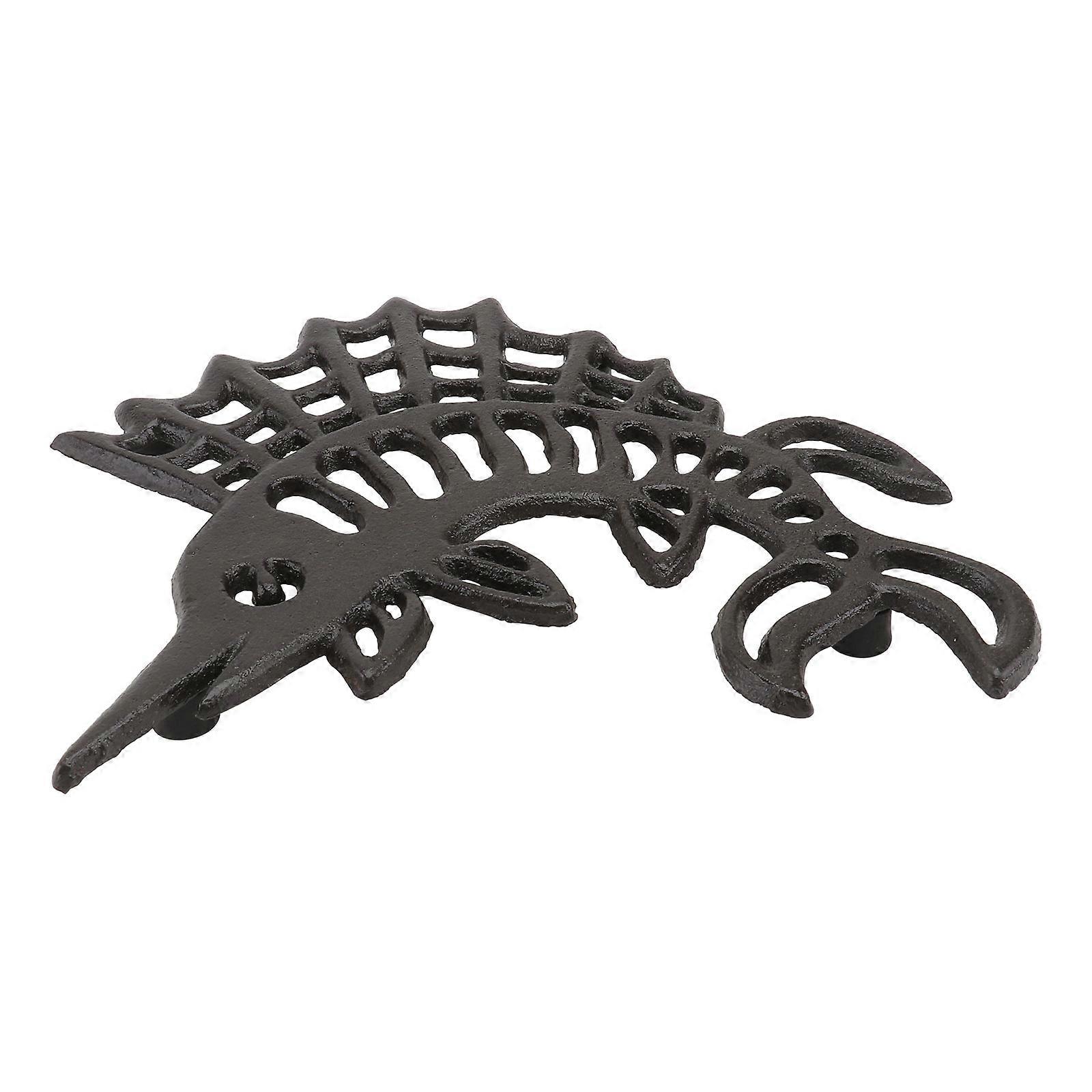 Creative Swordfish Shaped Heat Resistant Iron Table Mat for Dining, Home, and Restaurant Use – Decorative Dish Mat for Table Surface Protection