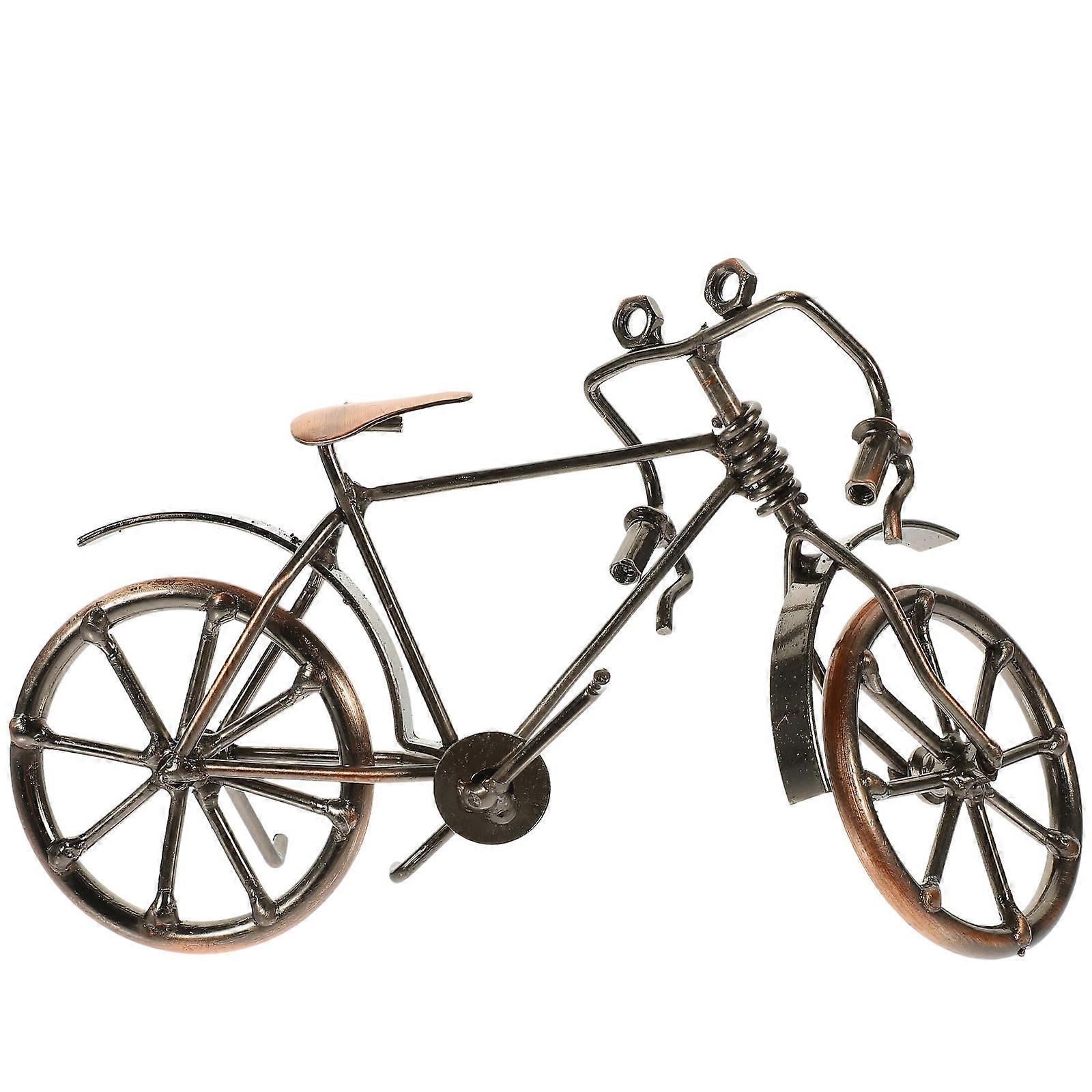 Lifelike Model for Decor Dark Brown Iron Material Adds Style to Any Space 6.3 Inches