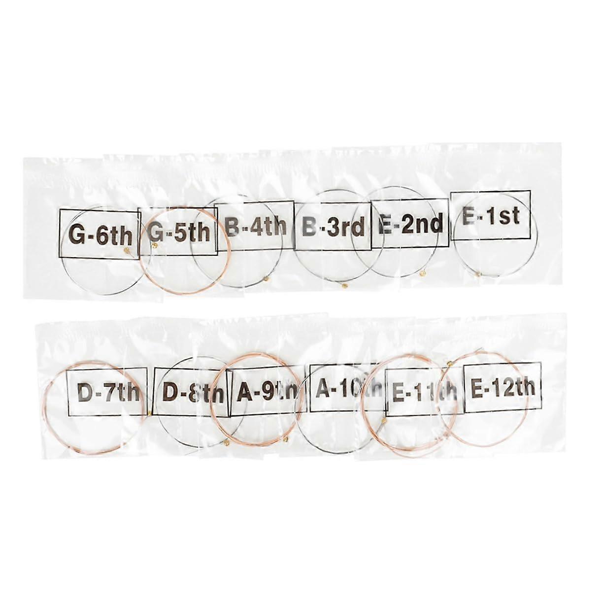 quality phosphor bronze guitar strings 12piece set for acoustic guitar – Durable and comfortable play