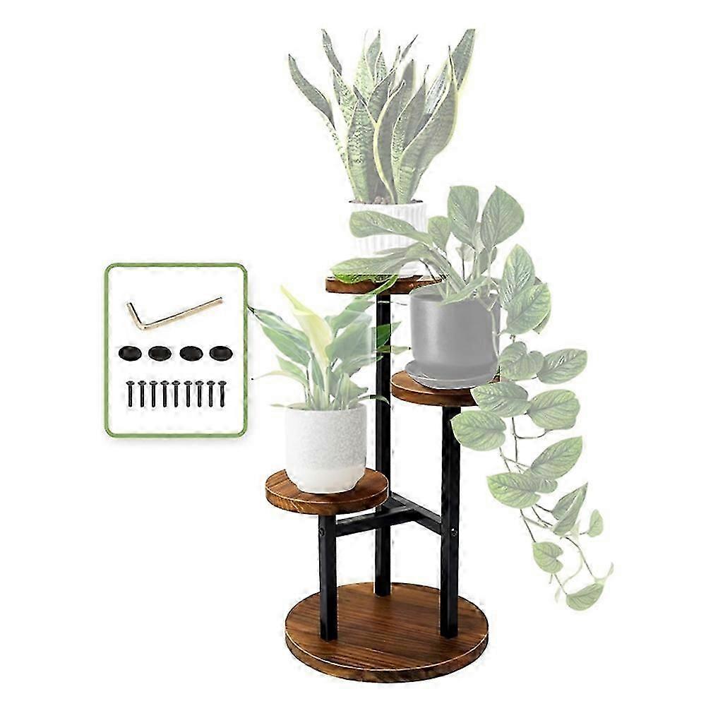 3 Tier Plant Stand for Living Room Balcony Decorative Succulents Flowers Display Shelf