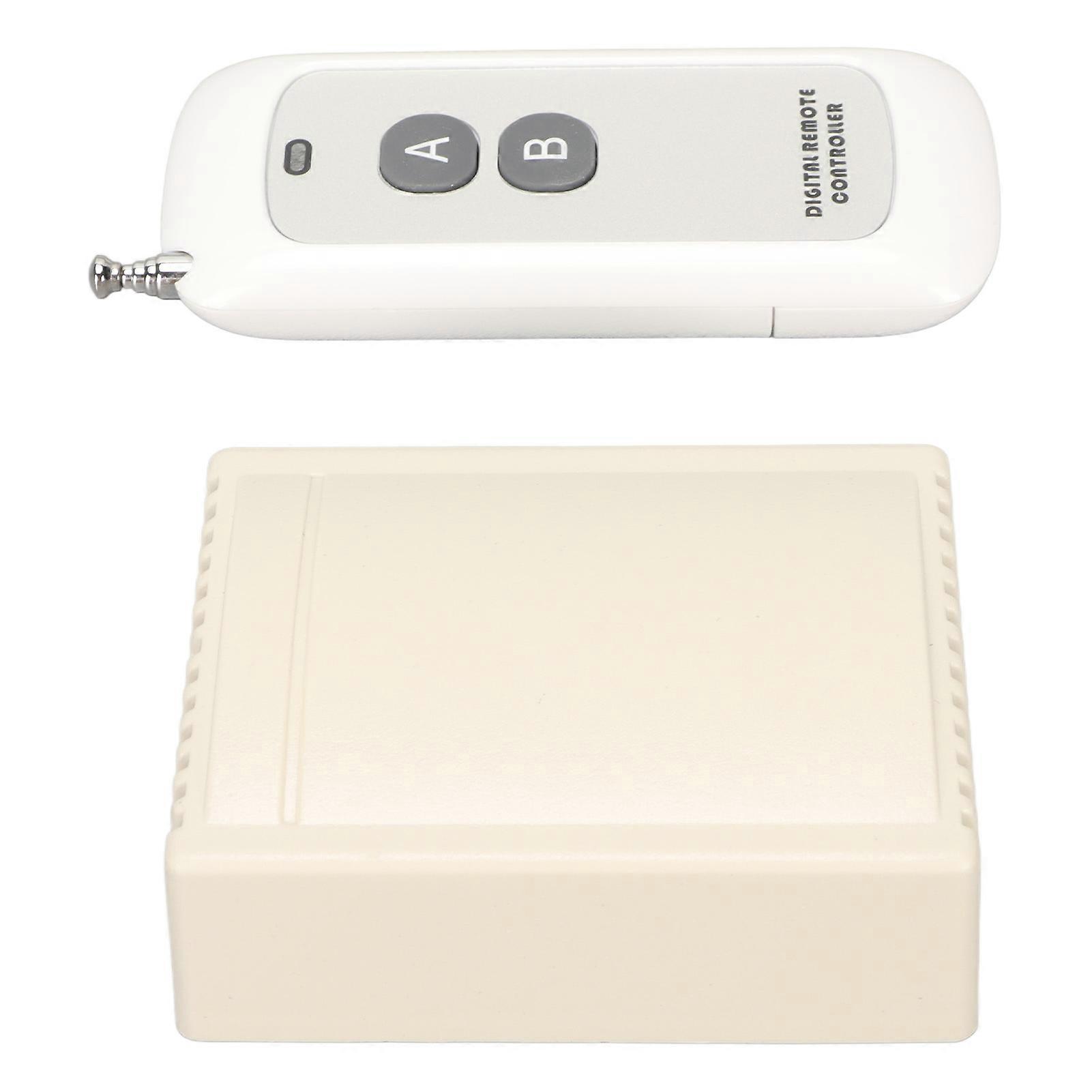 RF Remote Control Switch 433MHZ 3000W Long Range Wireless Switch System for Lighting Electric Door Window 30A 220V