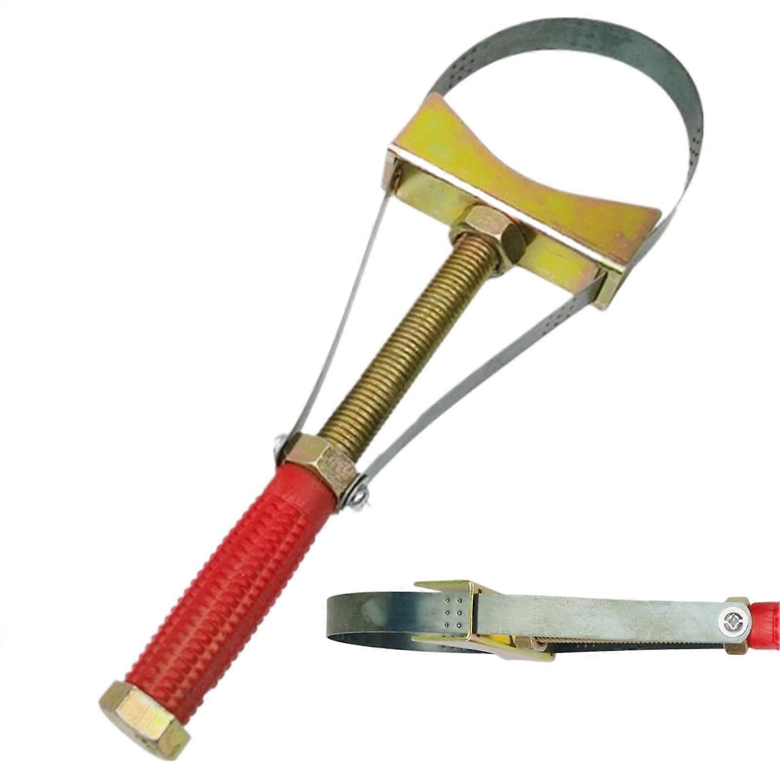 Oil Wrench Spanner Adjustable Oil Filter Wrench Tool, Durable Steel Adjustable Filter Remover for Car Oil Systems