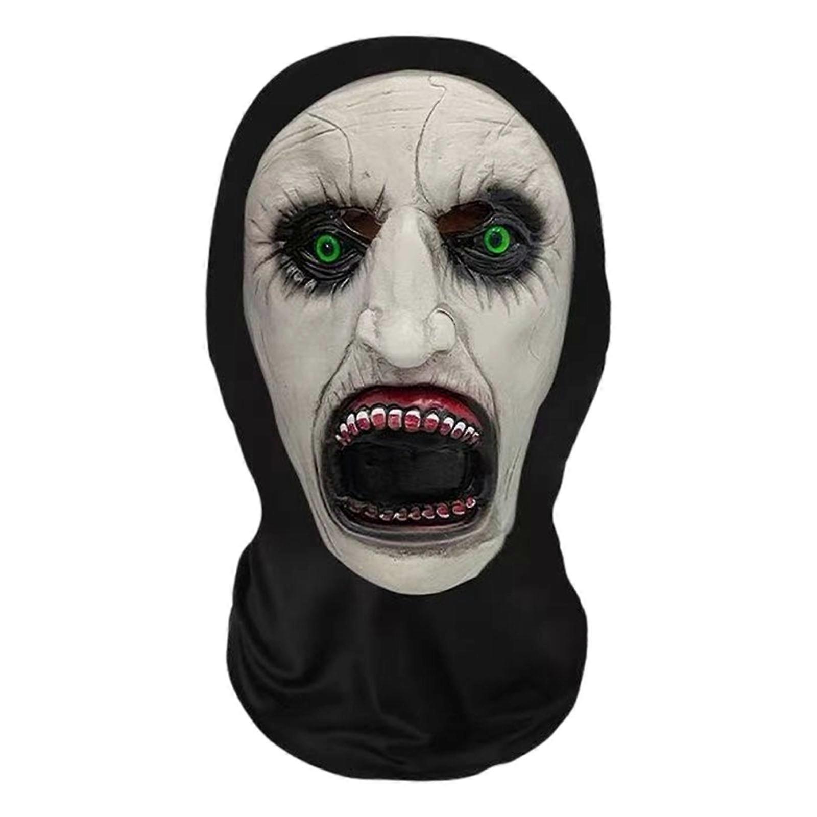 Skull Balaclava Cover For Themed Event Comfortable Design Realistic Face Mask Terrifying Halloween Face Cover Multicolor