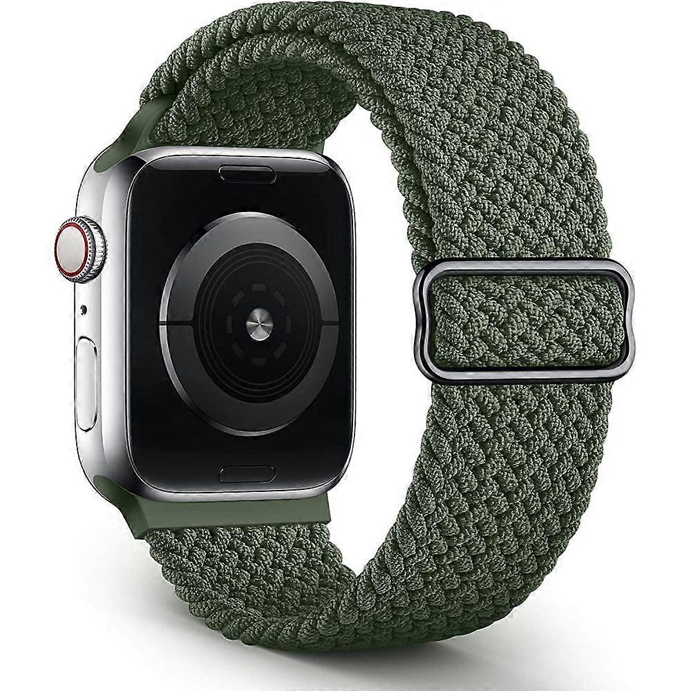 Elastic Nylon Watch Bands Compatible with iWatch SE