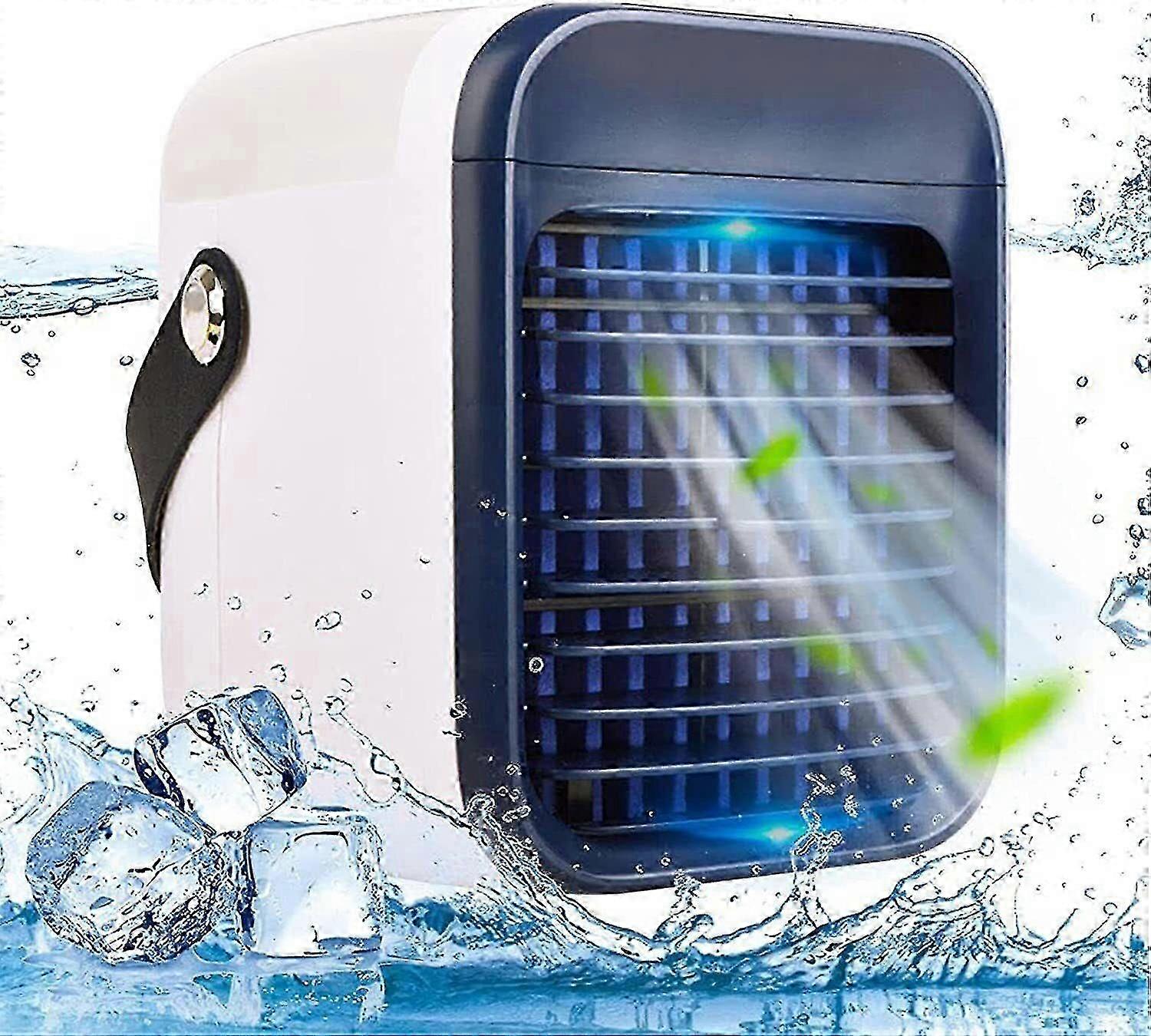 Mini Air Cooler Portable Air Cooler Conditioning Fan Unit Chiller Purifier Desk Bedroom Study