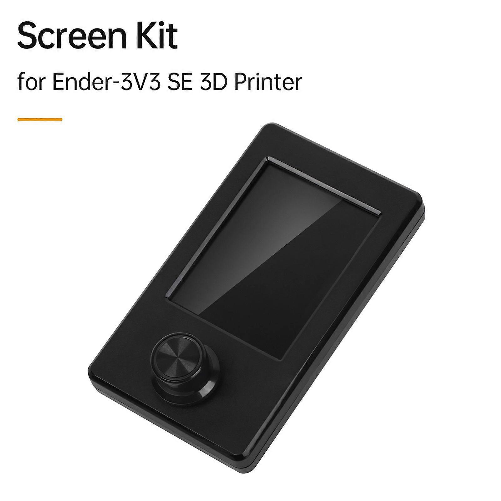 Creality Official Ender-3V3 SE Screen Kit Intelligent 3.2 inch Color HD LCD Display Screen Replacement Screen with Knob Easy to Install