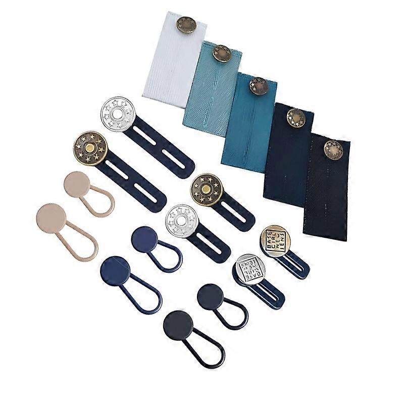 INF Removable waist extender with silicone button for adjustable fit