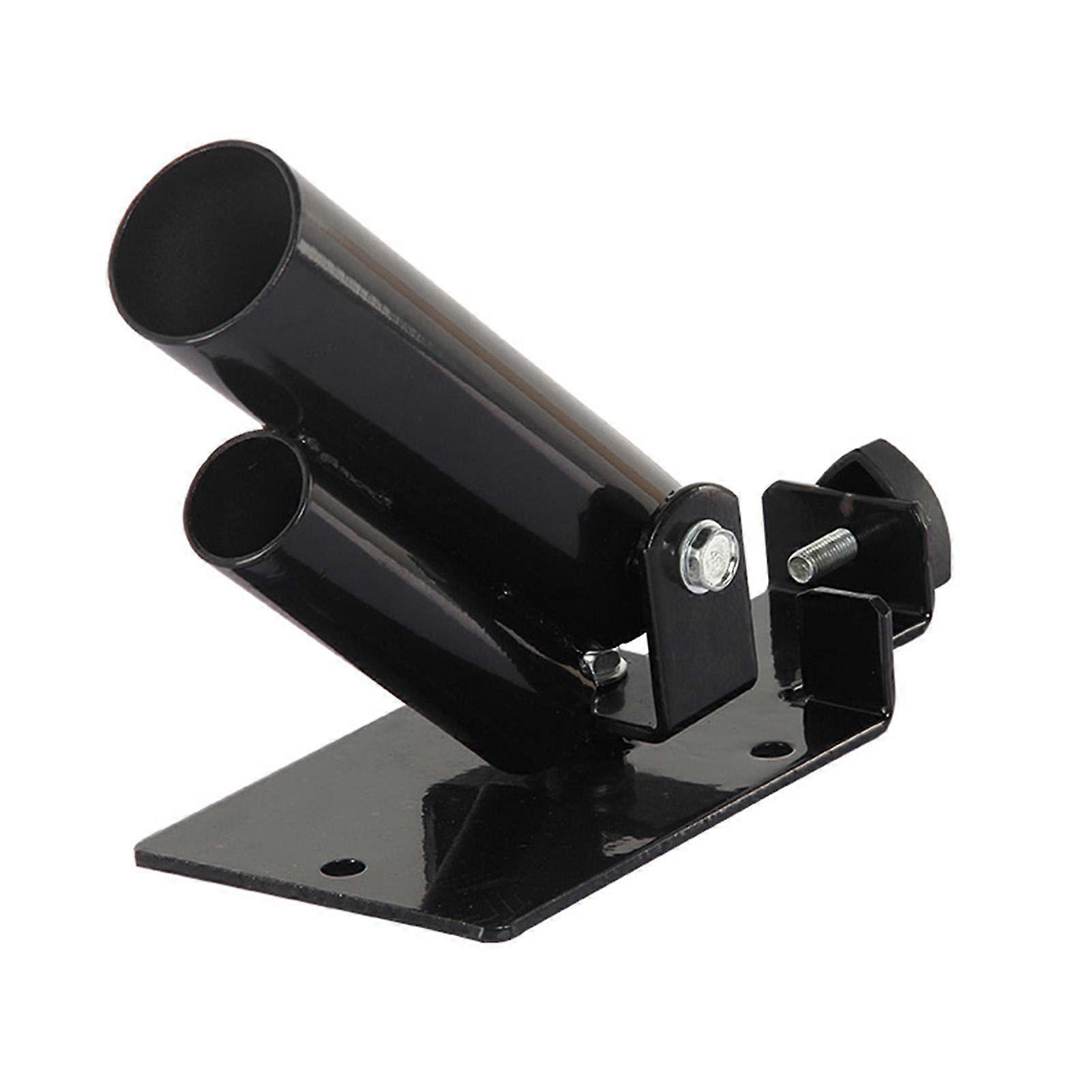T Bar Row Platform Landmine Grappler Attachment for Barbell Rack - Wall Floor Mount, Easy Home Gym Installation