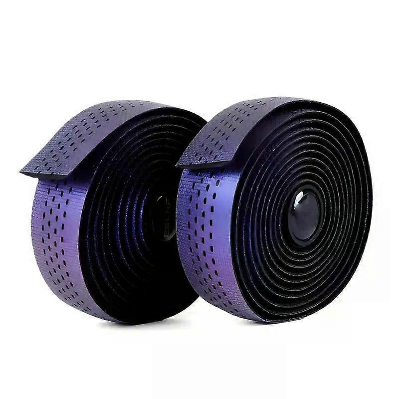 Gradient Purple Road Bike Bend Handle Strap Bicycle Handlebar Tape Breathable Anti Slip Waterproof EVA Shock Absorber Bike Tape