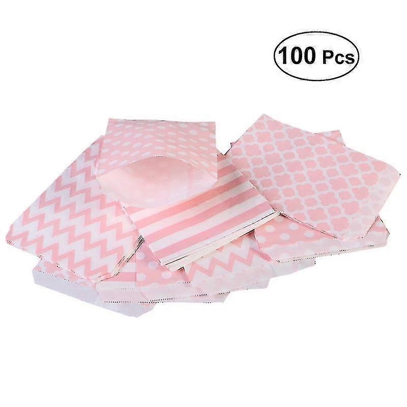100pcs Different Pattern Birthday Wedding Candy Bar Bags Party Gift...
